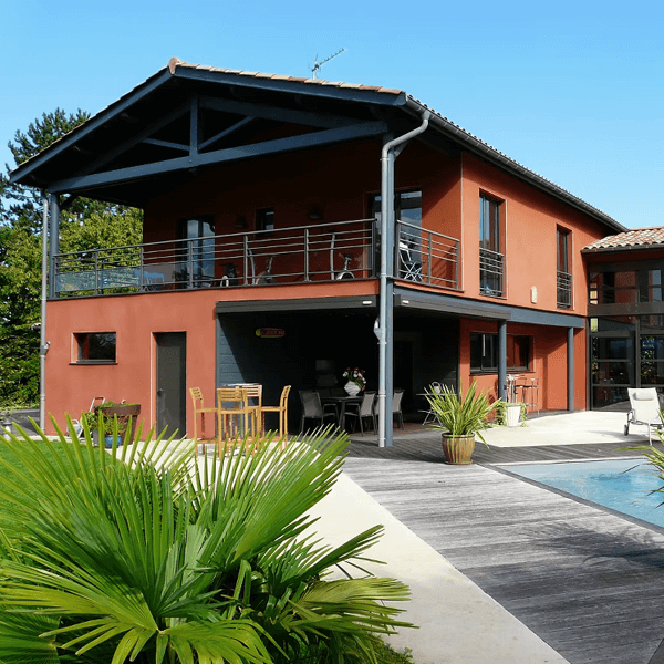 Maison neuve en ossature bois